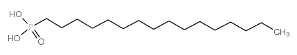 Hexadecylphosphonic acid Structure