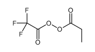 (2,2,2-trifluoroacetyl) propaneperoxoate Structure