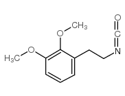 1-(2-isocyanatoethyl)-2,3-dimethoxybenzene Structure