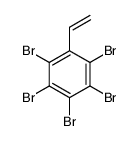 1,2,3,4,5-pentabromo-6-ethenylbenzene结构式