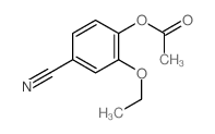 4-氰基-2-乙氧基乙酸苯酯结构式
