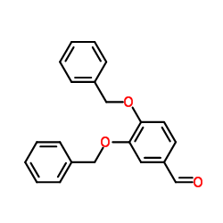 3,4-二苄氧基苯甲醛结构式