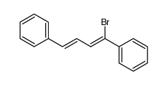 ((1Z,3E)-1-bromobuta-1,3-diene-1,4-diyl)dibenzene Structure