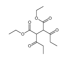 diethyl 2,3-di(propanoyl)butanedioate结构式