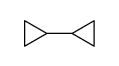 cyclopropylcyclopropane结构式