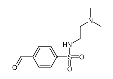 N-[2-(二甲基氨基)乙基]-4-甲酰基苯磺酰胺结构式