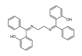 N,N''-BIS(2-HYDROXY-ALPHA-PHENYLBENZYLIDENE)ETHYLENEDIAMINE)结构式