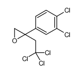 2-(3,4-dichlorophenyl)-2-(2,2,2-trichloroethyl)oxirane Structure