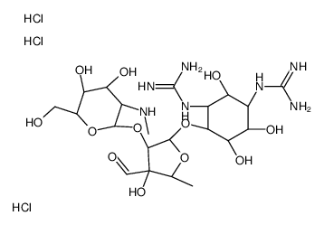 streptomycin hydrochloride Structure