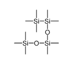 [dimethyl(trimethylsilyloxy)silyl]oxy-dimethyl-trimethylsilylsilane结构式