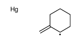 cyclohexen-1-ylmethylmercury结构式
