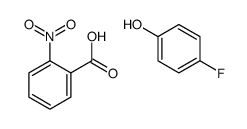 4-fluorophenol,2-nitrobenzoic acid Structure