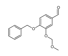4-(benzyloxy)-3-(methoxymethoxy)benzaldehyde Structure
