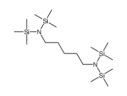 N,N,N',N'-tetrakis(trimethylsilyl)pentane-1,5-diamine结构式