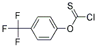 4-(三氟甲基)苯基硫代氯甲酸酯结构式