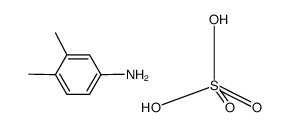 3,4,3',4'-tetramethyldianilinium sulfate结构式