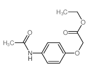 4-乙酰氨基苯乙酸乙酯结构式