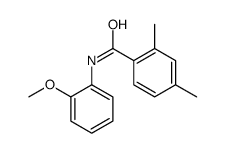 Benzamide, N-(2-methoxyphenyl)-2,4-dimethyl- (9CI)结构式