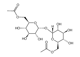 trehalose 6,6'-diacetate Structure