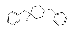 1,4-二苄基哌啶-4-醇结构式