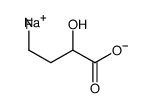 sodium,4-fluoro-2-hydroxybutanoate Structure