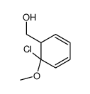 2-CHLORO-2-METHOXYBENZYL ALCOHOL Structure