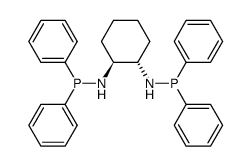 (1S,2S)-(+)-1,2-BIS[(N-DIPHENYLPHOSPHINO)AMINO]CYCLOHEXANE structure