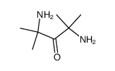 2,4-dimethyl-2,4-diamino-pentan--3-one结构式
