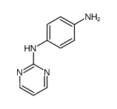 2-(4'-aminobenzene)aminopyrimidine结构式