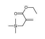 2-(三甲基甲硅烷甲基)丙烯酸乙酯结构式