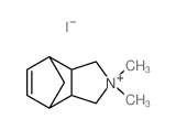 4,7-Methano-1H-isoindolium,2,3,3a,4,7,7a-hexahydro-2,2-dimethyl-, iodide (1:1) Structure