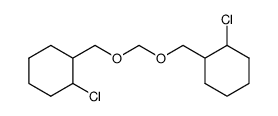 di(trans-2-chlorocyclohexylmethyl)formal结构式