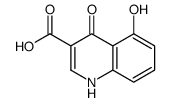 4,5-二羟基-3-喹啉羧酸结构式