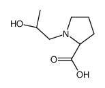 (9ci)-1-(2-羟基丙基)-L-脯氨酸结构式