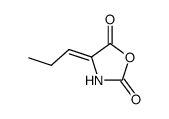 (Z)-4-propylideneoxazolidine-2,5-dione结构式