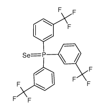 Tris(m-trifluoromethylphenyl)phosphine selenide Structure