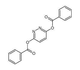 3,6-dibenzoyloxy-1,2-pyridazine Structure