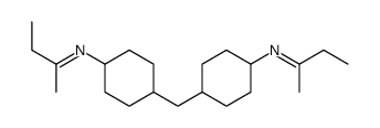 4,4'-methylenebis[N-(1-methylpropylidene)cyclohexylamine结构式