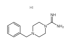 4-苄基哌嗪-1-羧酰胺氢碘酸结构式
