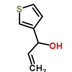 1-(thiophen-3-yl)prop-2-en-1-ol Structure