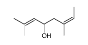 2,6-dimethylocta-2,6-dien-4-ol Structure