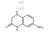 7-氨基-3,4-二氢喹噁啉-2(1h)-酮双盐酸盐结构式