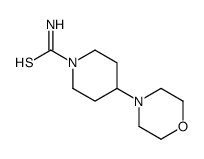 4-(4-吗啉)-1-哌啶硫代甲酰胺结构式