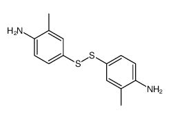 4-[(4-amino-3-methylphenyl)disulfanyl]-2-methylaniline结构式