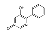 1-oxido-4-phenylpyrimidin-1-ium-5-ol Structure