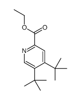 ethyl 4,5-ditert-butylpyridine-2-carboxylate Structure