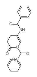 ethyl 4,5-dibenzamidopent-4-enoate结构式