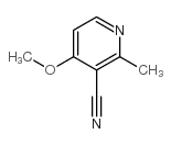 4-甲氧基-2-甲基烟腈结构式