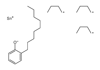tributyl-(2-nonylphenoxy)stannane Structure