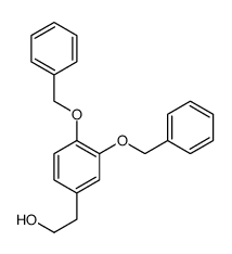 Benzeneethanol, 3,4-bis(phenylmethoxy)-结构式